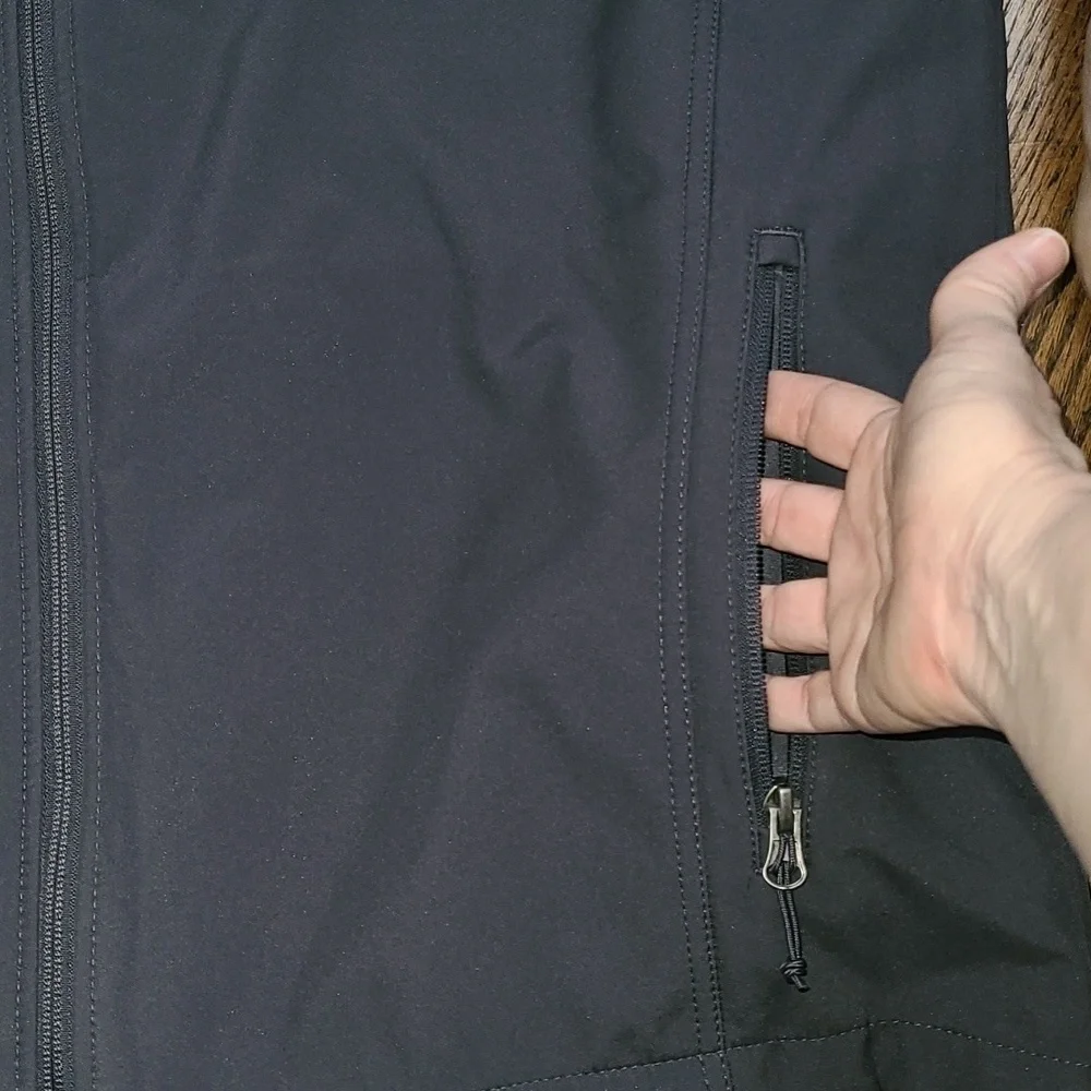 Men's grey fleece lined vest Size XL NWOT
